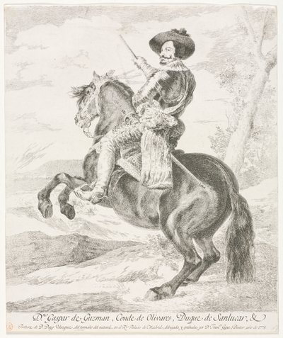 Gaspar de Guzmán, 1778. alkotó: Francisco de Goya