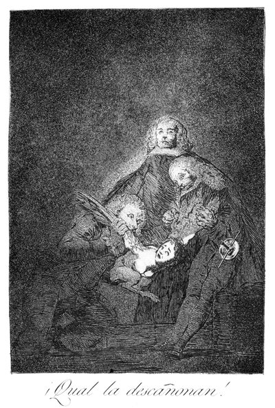 Hogy koptatják!, 1799 alkotó: Francisco de Goya