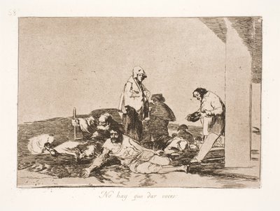 Mi haszna a panaszkodásnak (58) alkotó: Francisco de Goya