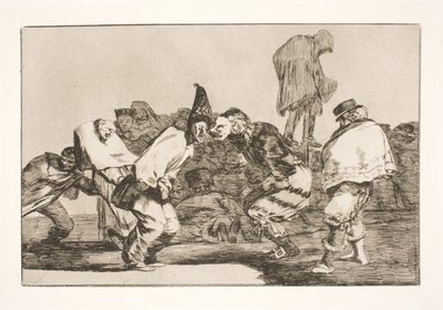 A karnevál bolondsága (Anyád, karnevál, mert holnap hamu lesz) alkotó: Francisco de Goya