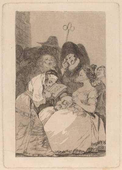 A filiáció (The Filiation) alkotó: Francisco de Goya