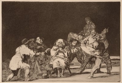 Loyalty (A hűség), a Los Disparates sorozatból alkotó: Francisco de Goya
