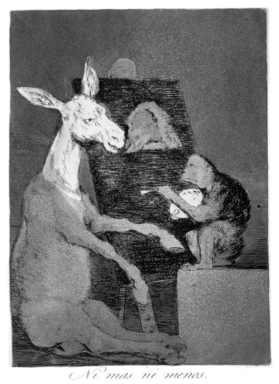 Se több, se kevesebb, 1799 alkotó: Francisco de Goya