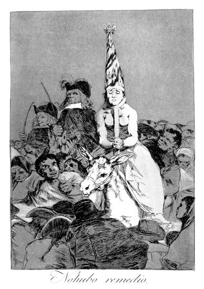 Ez ellen nem lehetett mit tenni, 1799 alkotó: Francisco de Goya