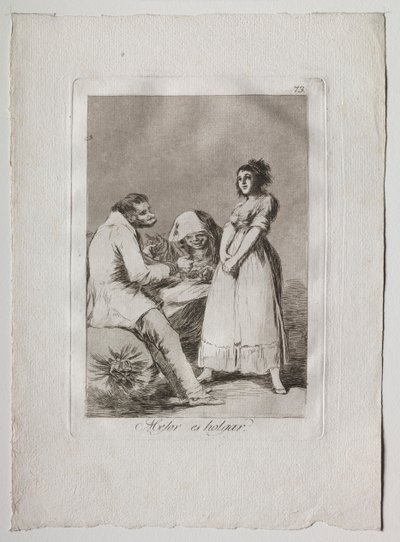 Ochenta Caprichos: Jobb lustának lenni alkotó: Francisco de Goya