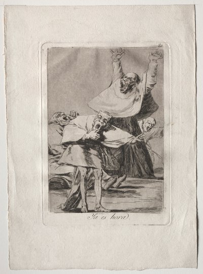 Ochenta Caprichos: Itt az idő, 1793-1798. alkotó: Francisco de Goya