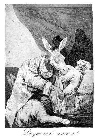 Milyen betegségben halt meg, 1799 alkotó: Francisco de Goya