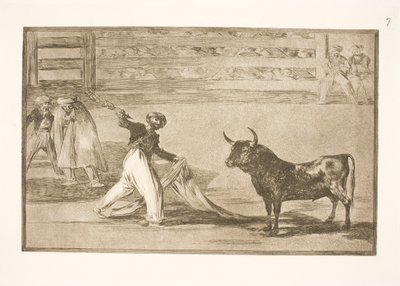 A szigonyok vagy banderillák eredete alkotó: Francisco de Goya