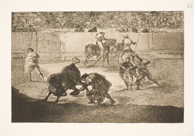 Pepe Illo "recorte"-t ad elő alkotó: Francisco de Goya