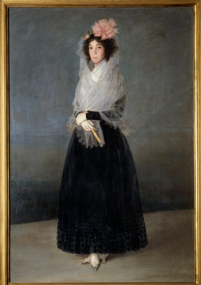 Del Carpio grófnő, Solana márkiné portréja (1757-1795) Francisco de Goya (1746-1828) festménye 18. századi V. 1,81 x 1,22 m alkotó: Francisco de Goya