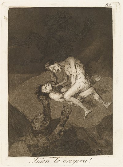 Quien lo creyera! (Ki gondolta volna!) alkotó: Francisco de Goya
