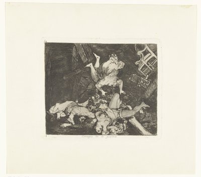 Ravages van de oorlog A háború pusztításai (cím a tárgyon) De gruwelen van de oorlog (sorozat címe) The Disasters of War (sorozat címe) alkotó: Francisco de Goya