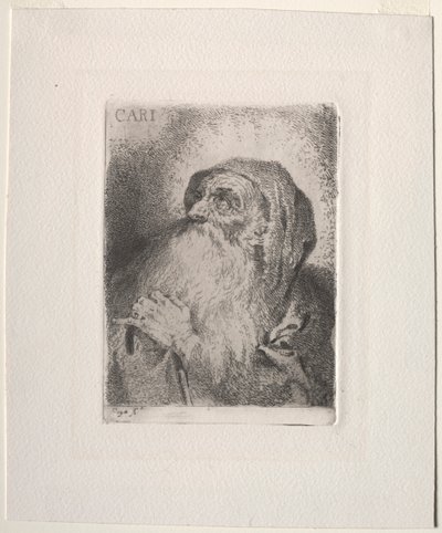 Páli Szent Ferenc (Caritas) alkotó: Francisco de Goya