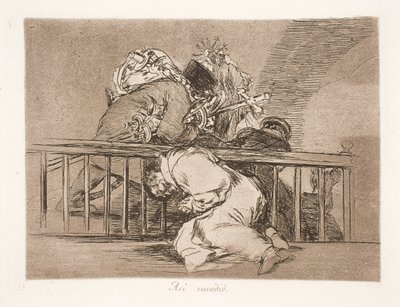 Így történt (47) alkotó: Francisco de Goya