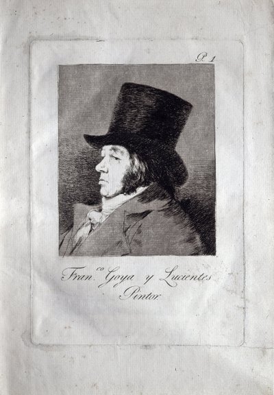 Önarckép, 1799 alkotó: Francisco de Goya