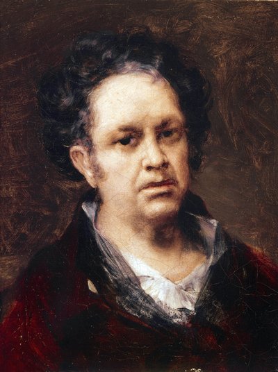 Önarckép 69 éves (olaj, vászon alkotó: Francisco de Goya