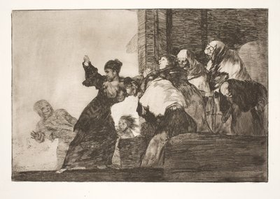 Measly Folly (két fej jobb, mint egy) alkotó: Francisco de Goya