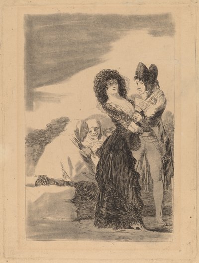 Tal para qual (Two of a Kind) alkotó: Francisco de Goya