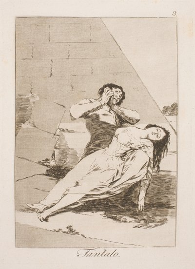 Tantalusz alkotó: Francisco de Goya