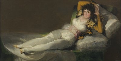 A Felöltözött Maja, c. 1800 alkotó: Francisco de Goya