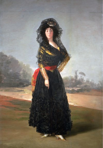 Alba hercegnője alkotó: Francisco de Goya