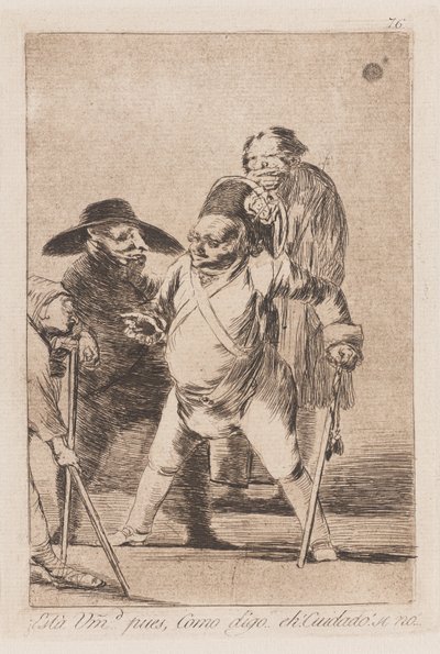 The Habit of Command, 18. vége-19. eleje század (nyomtatás) alkotó: Francisco de Goya