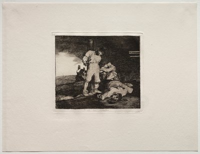 A háború borzalmai: És nincs rá segítség alkotó: Francisco de Goya