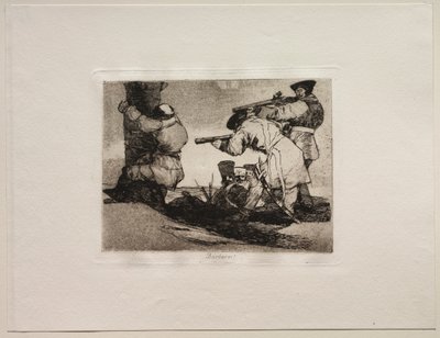 A háború borzalmai: Barbárok!. alkotó: Francisco de Goya