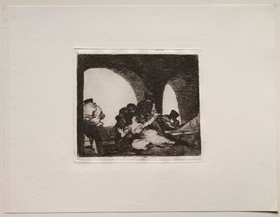 A háború borzalmai: Keserű jelen lenni alkotó: Francisco de Goya