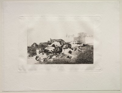 A háború borzalmai: még rosszabb alkotó: Francisco de Goya