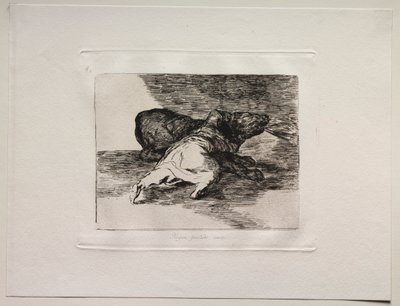 A háború borzalmai: kihoz belőle valamit. alkotó: Francisco de Goya