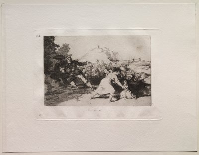 A háború borzalmai: Láttam alkotó: Francisco de Goya
