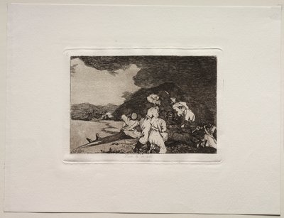 A háború borzalmai: Jól szolgál alkotó: Francisco de Goya