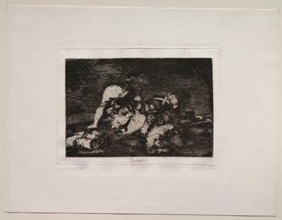 A háború borzalmai: Sem ezeket. alkotó: Francisco de Goya
