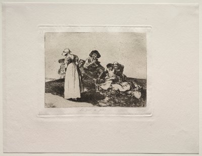 A háború borzalmai: A legrosszabb a koldulni alkotó: Francisco de Goya