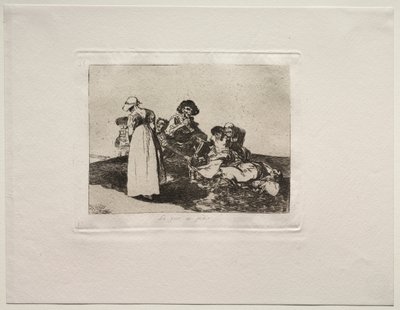 A háború borzalmai: A legrosszabb a koldulni. alkotó: Francisco de Goya