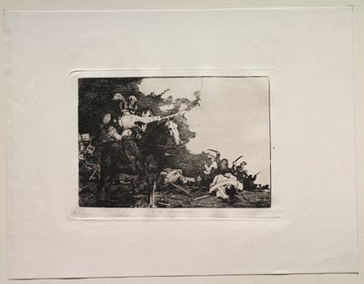 A háború borzalmai: nem értenek egyet alkotó: Francisco de Goya