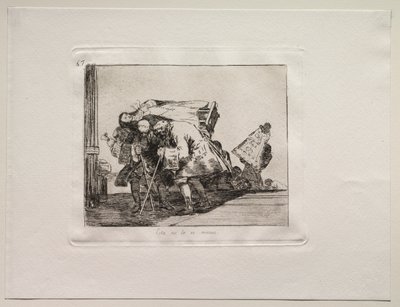 A háború borzalmai: ez nem kevésbé így van alkotó: Francisco de Goya