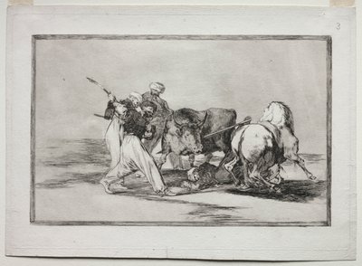 A mórok Spanyolországban telepedtek le, feladták a Korán babonáját, átvették a vadászati művészetet, és lándzsát húztak a szabadban alkotó: Francisco de Goya
