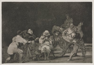 Példabeszédek: Hűség, 1864. alkotó: Francisco de Goya