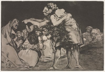 A Példabeszédek: Házassági bolondság alkotó: Francisco de Goya