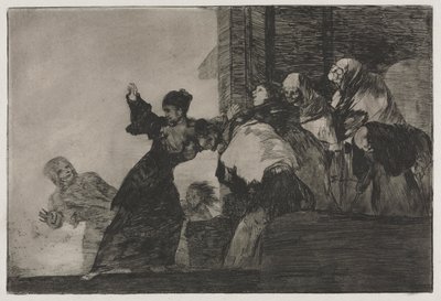 A Példabeszédek: Szegény ostobaság alkotó: Francisco de Goya