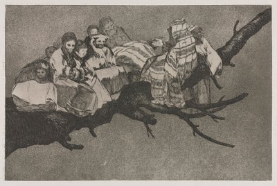 A Példabeszédek: Nevetséges ostobaság alkotó: Francisco de Goya