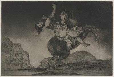 A közmondások: A lórabló alkotó: Francisco de Goya