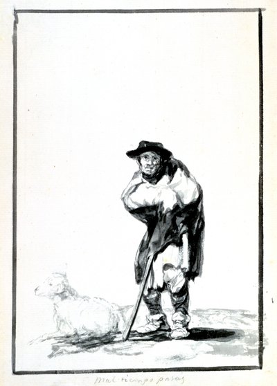A juhász, 1760-1820 alkotó: Francisco de Goya