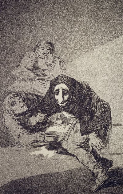A szégyenletes Capricho No 54 alkotó: Francisco de Goya