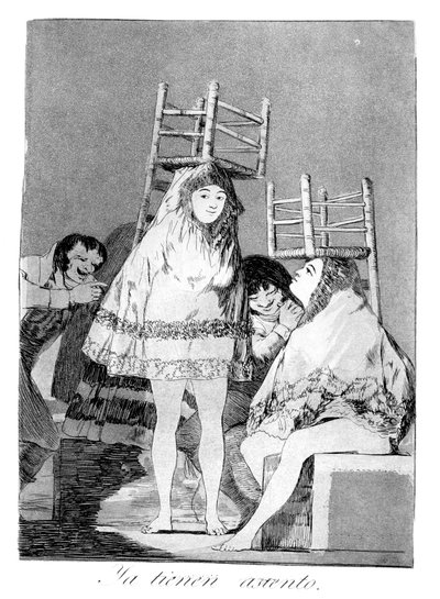 Már foglaltak helyet, 1799 alkotó: Francisco de Goya