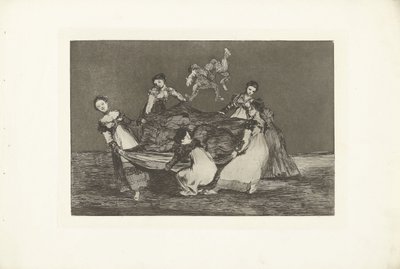 Női Bolondság Különböző Feminino Los Disparates (Az ostobaságok) Los Proverbios (A Példabeszédek) (sorozat címe) alkotó: Francisco de Goya