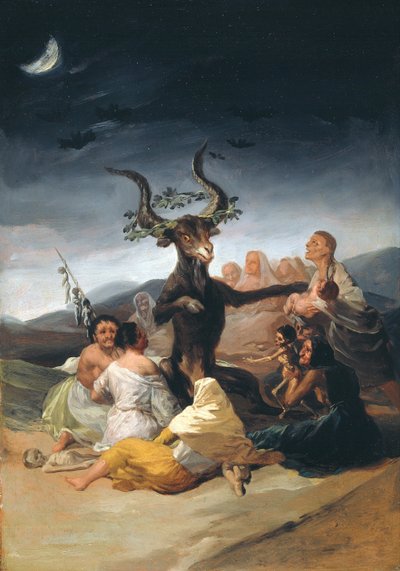 Boszorkányok szombatja, 1797-1798 alkotó: Francisco de Goya