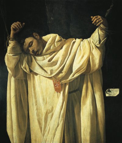 Szent Serapion mártíromsága alkotó: Francisco de Zurbaran